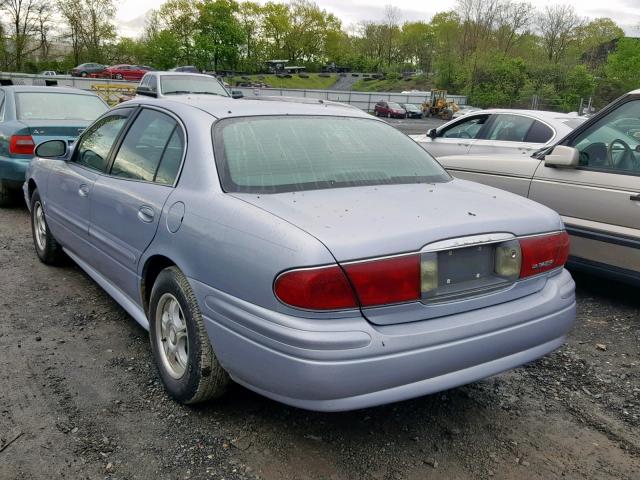 1G4HP52K74U195261 - 2004 BUICK LESABRE CU BLUE photo 3