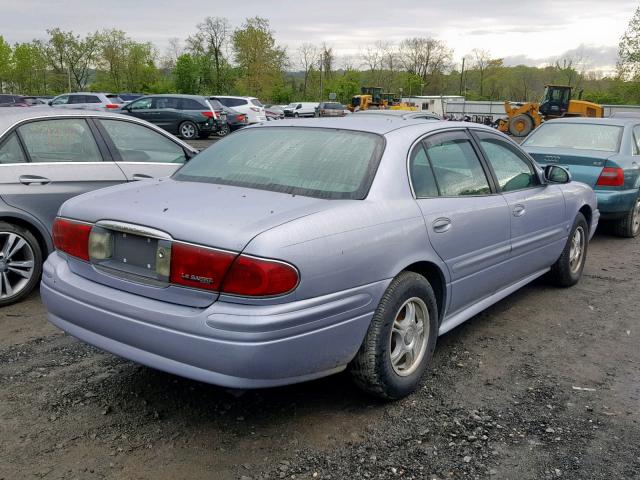 1G4HP52K74U195261 - 2004 BUICK LESABRE CU BLUE photo 4