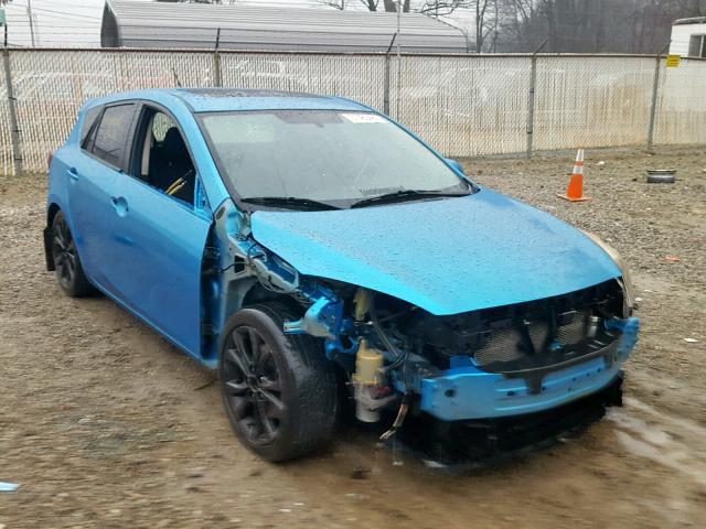 JM1BL1H69A1137142 - 2010 MAZDA 3 S BLUE photo 1