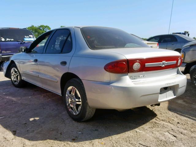 1G1JF52F337178331 - 2003 CHEVROLET CAVALIER L SILVER photo 3