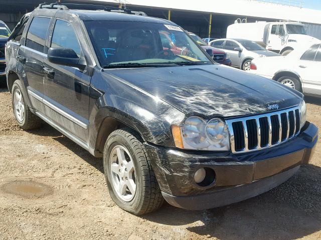 1J4HS58N66C281670 - 2006 JEEP GRAND CHER BLACK photo 1