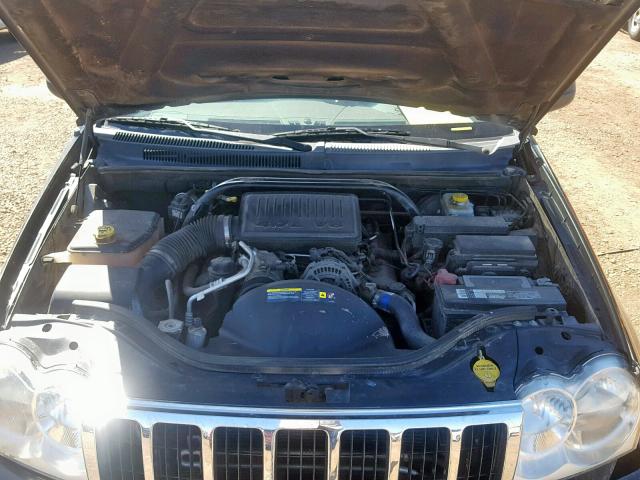 1J4HS58N66C281670 - 2006 JEEP GRAND CHER BLACK photo 7