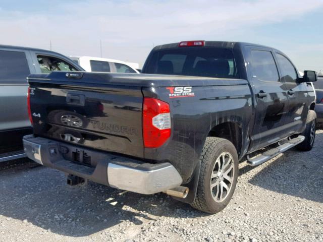 5TFDW5F13JX678392 - 2018 TOYOTA TUNDRA CRE BLACK photo 4