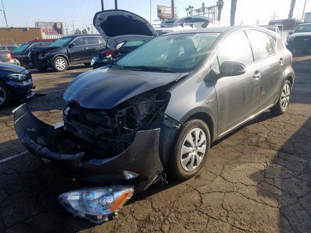 JTDKDTB30E1060982 - 2014 TOYOTA PRIUS C  photo 2