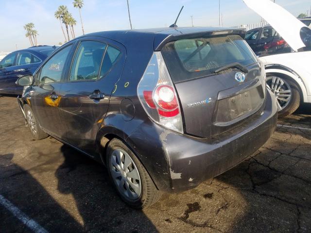 JTDKDTB30E1060982 - 2014 TOYOTA PRIUS C  photo 3