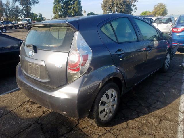 JTDKDTB30E1060982 - 2014 TOYOTA PRIUS C  photo 4