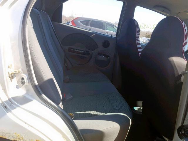 KL1TJ52654B257312 - 2004 CHEVROLET AVEO LS SILVER photo 6