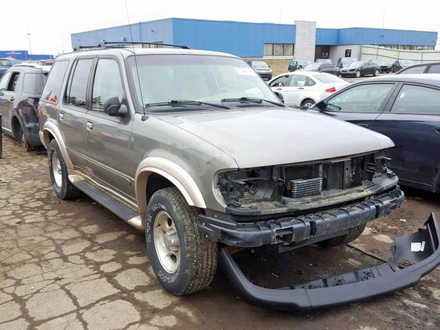 1FMZU74E41ZA54100 - 2001 FORD EXPLORER E GREEN photo 1