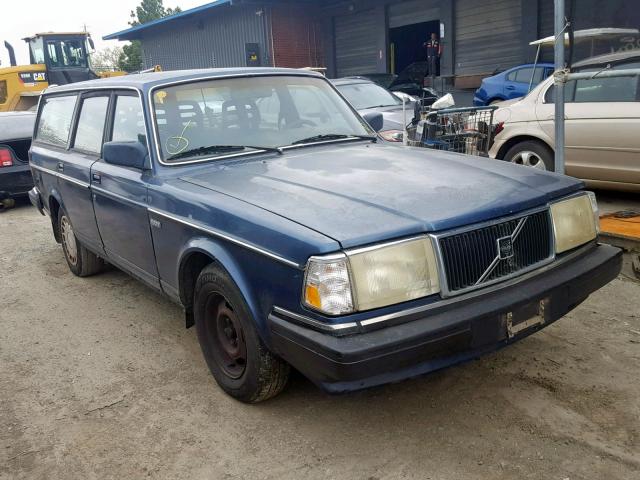 YV1AA8859L1879846 - 1990 VOLVO 240 BASE BLUE photo 1