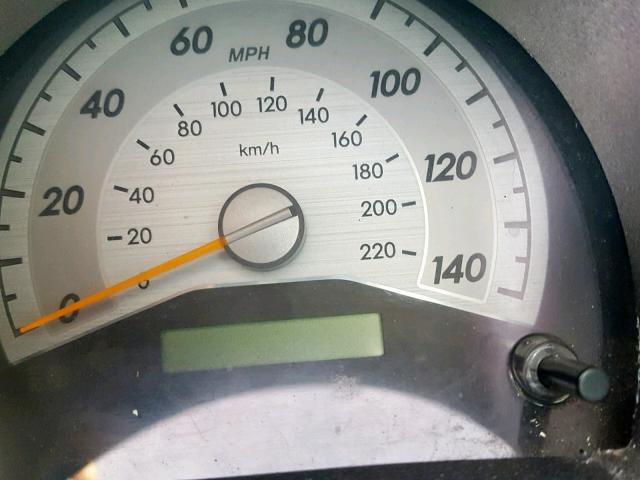 JTKDE167260096695 - 2006 TOYOTA SCION TC BLACK photo 8