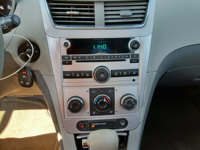 1G1ZG57B89F188700 - 2009 CHEVROLET MALIBU LS BLACK photo 9