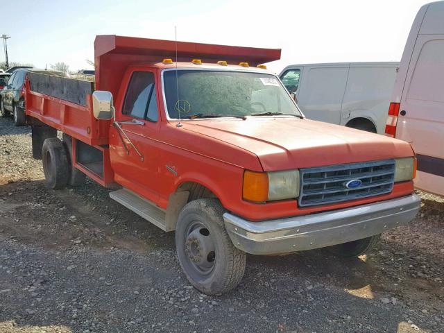 2FDLF47G8JCB15487 - 1988 FORD F SUPER DU RED photo 1