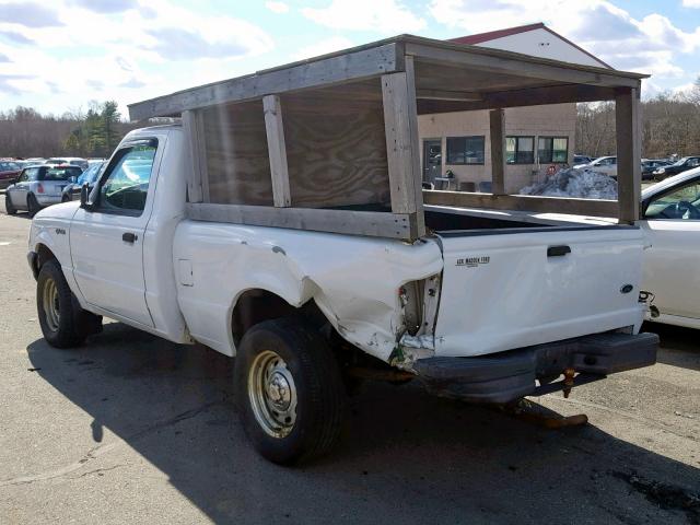 1FTYR10C8YTA84894 - 2000 FORD RANGER WHITE photo 3