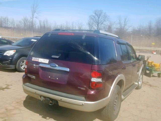 1FMEU74E06UA60494 - 2006 FORD EXPLORER E PURPLE photo 4