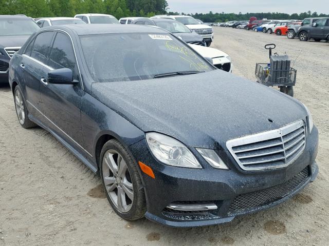 WDDHF5KB7DA682023 - 2013 MERCEDES-BENZ E 350 GRAY photo 1