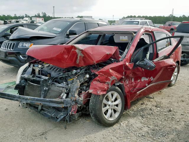 3N1AB6AP9CL662151 - 2012 NISSAN SENTRA 2.0 MAROON photo 2