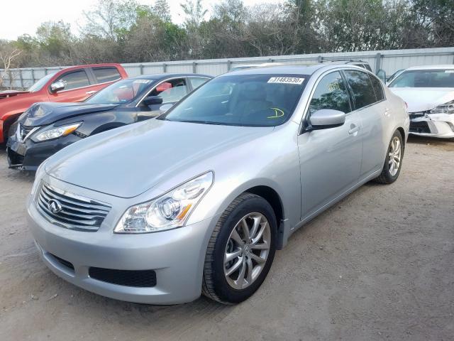 JNKCV61E09M305501 - 2009 INFINITI G37 BASE  photo 2