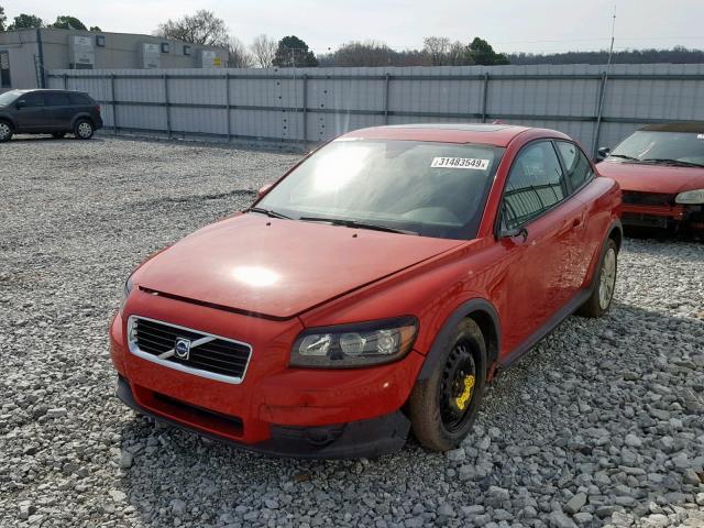 YV1MK672292145879 - 2009 VOLVO C30 T5 RED photo 2