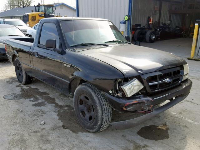 1FTYR10C2YTB11779 - 2000 FORD RANGER BLACK photo 1