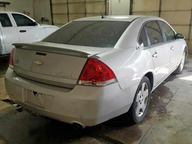 2G1WD58C479245712 - 2007 CHEVROLET IMPALA SUP ვერცხლისფერი ფოტო 4