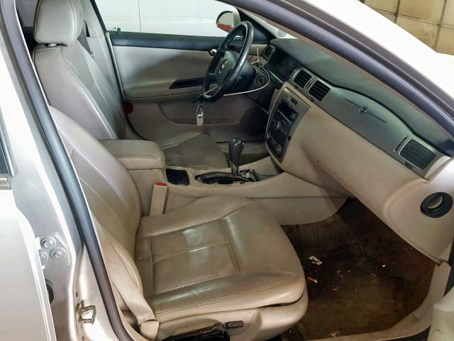 2G1WD58C479245712 - 2007 CHEVROLET IMPALA SUP ვერცხლისფერი ფოტო 5