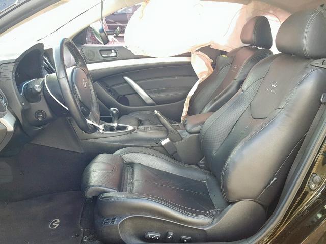 JNKCV64EX8M124318 - 2008 INFINITI G37 BASE BLACK photo 5