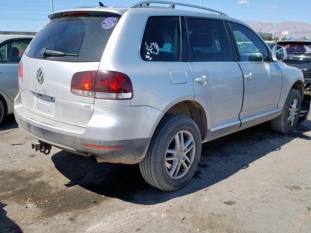 WVGBE77L68D006971 - 2008 VOLKSWAGEN TOUAREG 2 SILVER photo 4