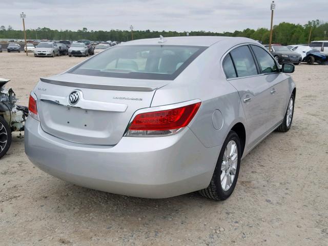 1G4GA5ER8DF200798 - 2013 BUICK LACROSSE SILVER photo 4