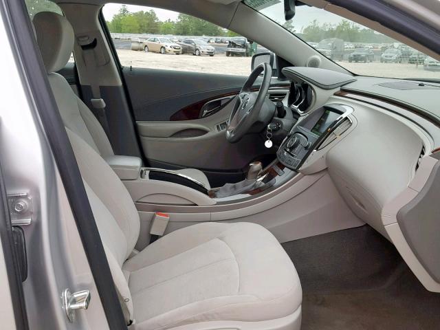 1G4GA5ER8DF200798 - 2013 BUICK LACROSSE SILVER photo 5