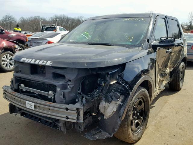 1FM5K8AR5FGB92099 - 2015 FORD EXPLORER P BLACK photo 2