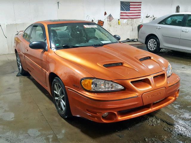 1G2NW12E84C149610 - 2004 PONTIAC GRAND AM G ORANGE photo 1