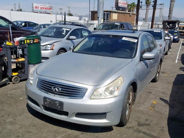 JNKCV61E19M014196 - 2009 INFINITI G37 BASE SILVER photo 2