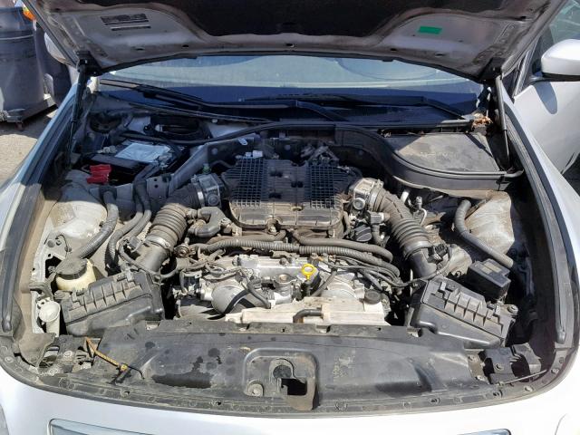 JNKCV61E19M014196 - 2009 INFINITI G37 BASE SILVER photo 7