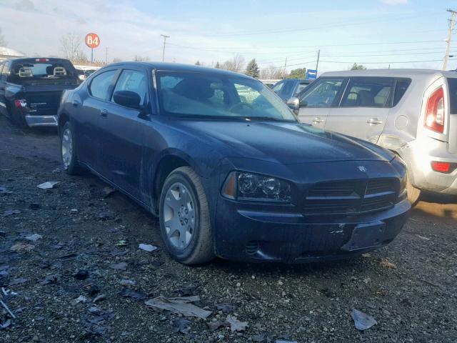 2B3KA43G06H380954 - 2006 DODGE CHARGER SE BLACK photo 1