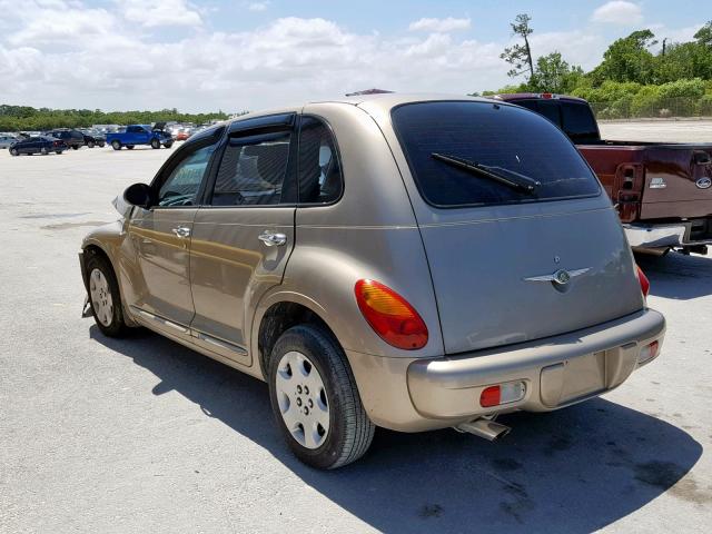 3C4FY48B14T342968 - 2004 CHRYSLER PT CRUISER GOLD photo 3