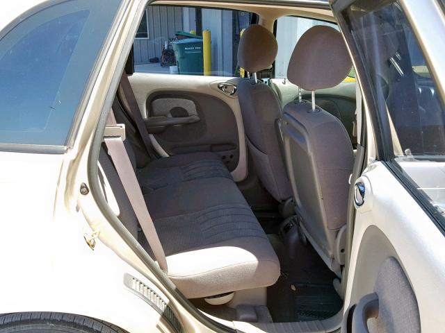 3C4FY48B14T342968 - 2004 CHRYSLER PT CRUISER GOLD photo 6