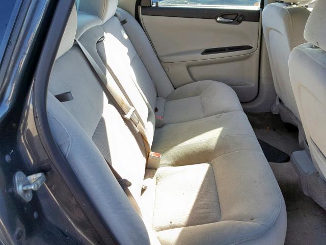 2G1WB5E38E1180806 - 2014 CHEVROLET IMPALA LIM GRAY photo 6