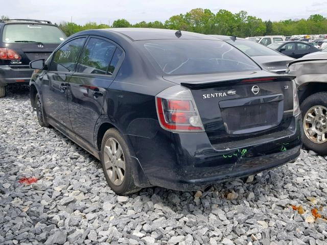 3N1AB6AP9BL617788 - 2011 NISSAN SENTRA 2.0 BLACK photo 3