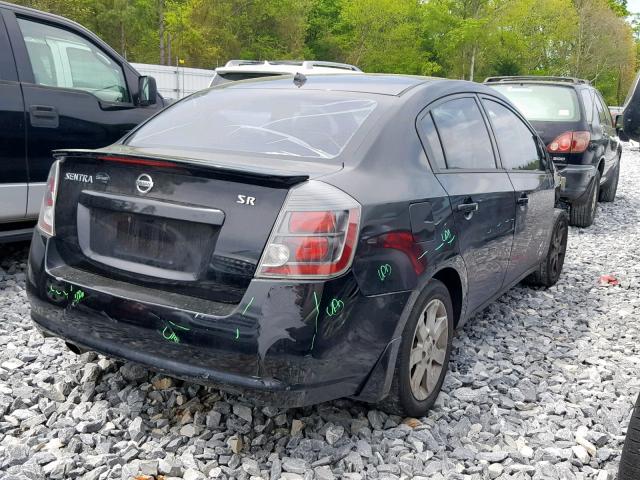 3N1AB6AP9BL617788 - 2011 NISSAN SENTRA 2.0 BLACK photo 4