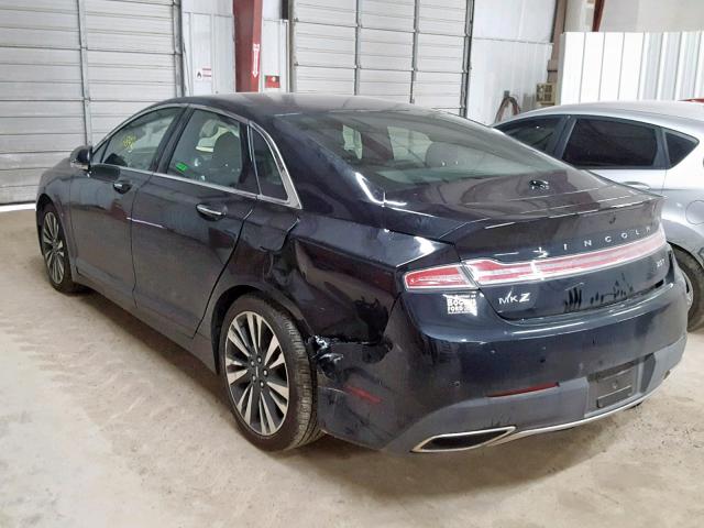 3LN6L5E92HR663888 - 2017 LINCOLN MKZ RESERV BLACK photo 3