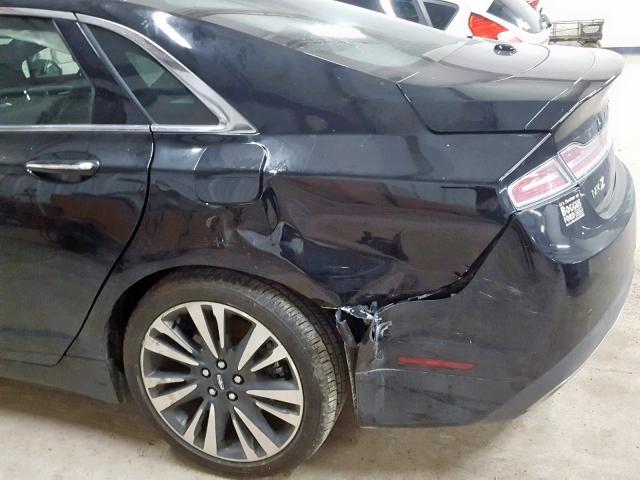 3LN6L5E92HR663888 - 2017 LINCOLN MKZ RESERV BLACK photo 9