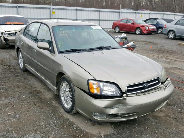 4S3BE6450Y7212614 - 2000 SUBARU LEGACY GT BEIGE photo 1