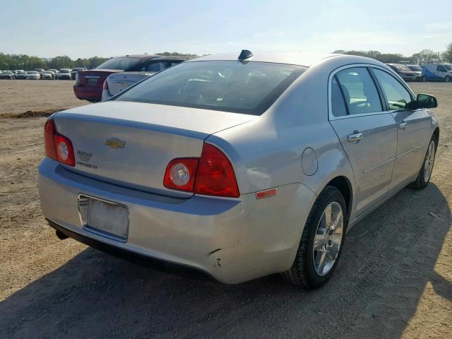 1G1ZD5EU3CF299661 - 2012 CHEVROLET MALIBU 2LT SILVER photo 4