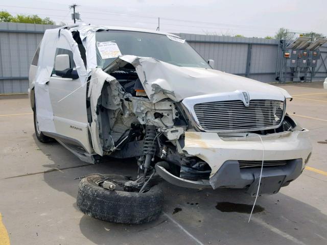 5LMEU68H63ZJ09160 - 2003 LINCOLN AVIATOR თეთრი ფოტო 1