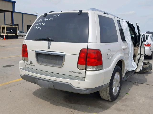 5LMEU68H63ZJ09160 - 2003 LINCOLN AVIATOR თეთრი ფოტო 4