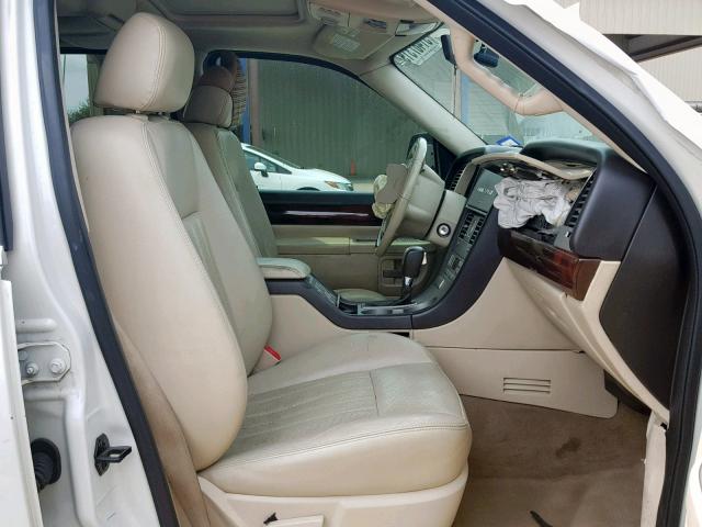 5LMEU68H63ZJ09160 - 2003 LINCOLN AVIATOR თეთრი ფოტო 5