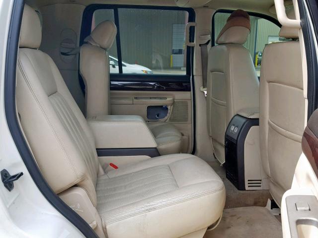 5LMEU68H63ZJ09160 - 2003 LINCOLN AVIATOR თეთრი ფოტო 6