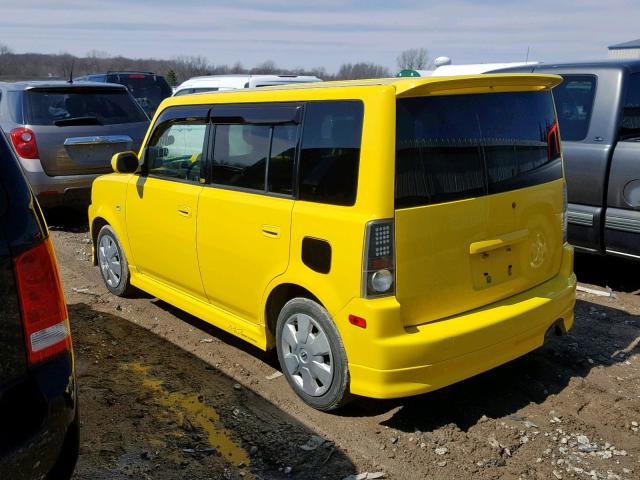 JTLKT324254018232 - 2005 TOYOTA SCION XB 黄色 照片 3