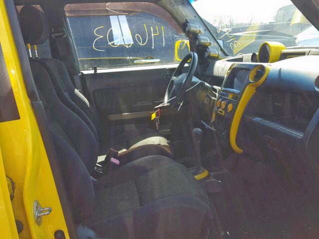 JTLKT324254018232 - 2005 TOYOTA SCION XB 黄色 照片 5