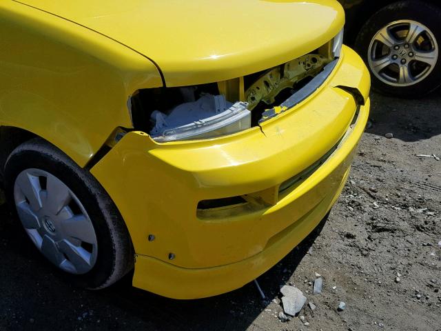JTLKT324254018232 - 2005 TOYOTA SCION XB 黄色 照片 9
